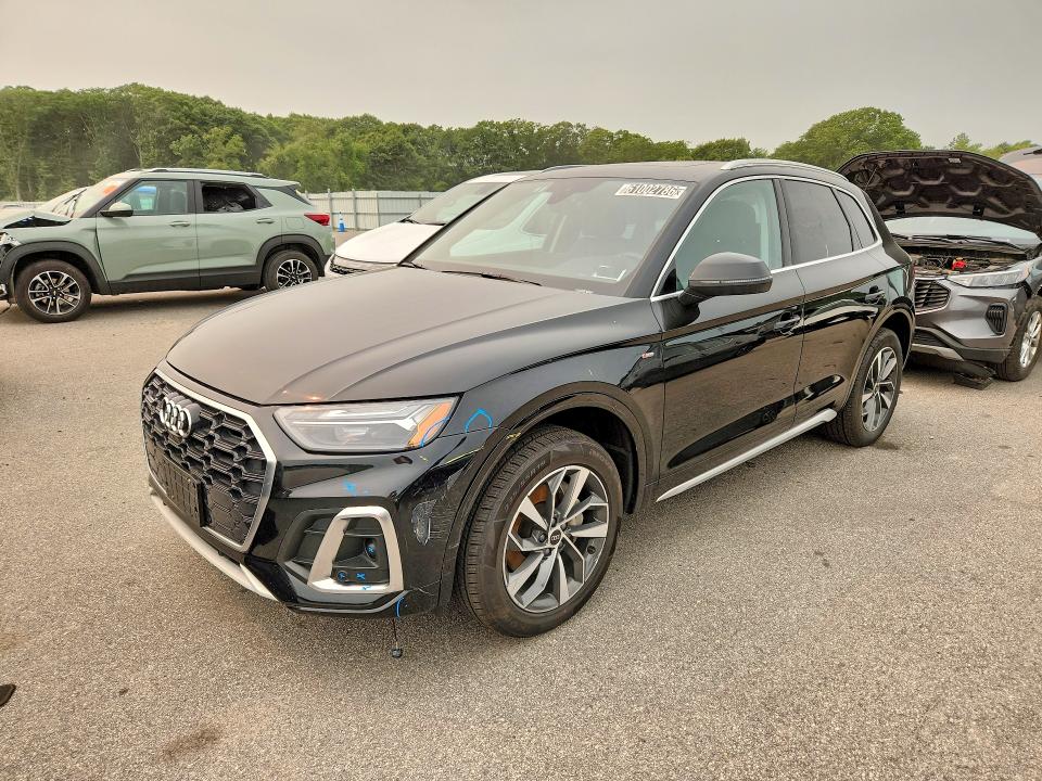 2024 Audi Q5 VIN WA1EAAFY1R2086338 COPART salvage auction — FRONT END, Ny - Certificate Of Title, sold $22,600 on 2026-07-20 (photo 1)