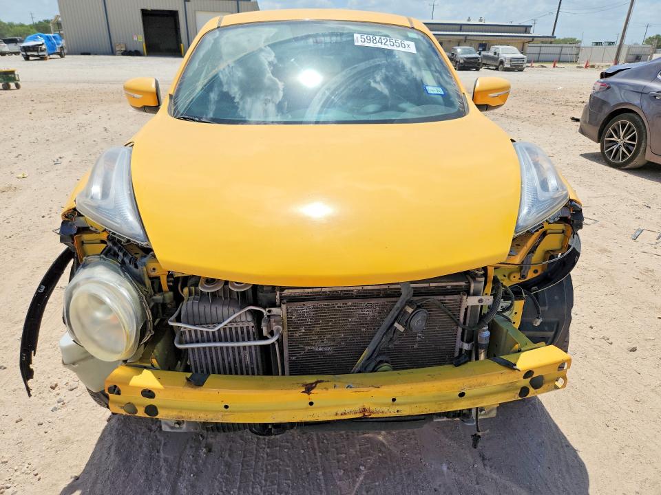 2015 Nissan Juke VIN JN8AF5MV5FT564552 COPART salvage auction — FRONT END, Tx - Certificate Of Title (P), sold $900 on 2026-07-09 (photo 5)