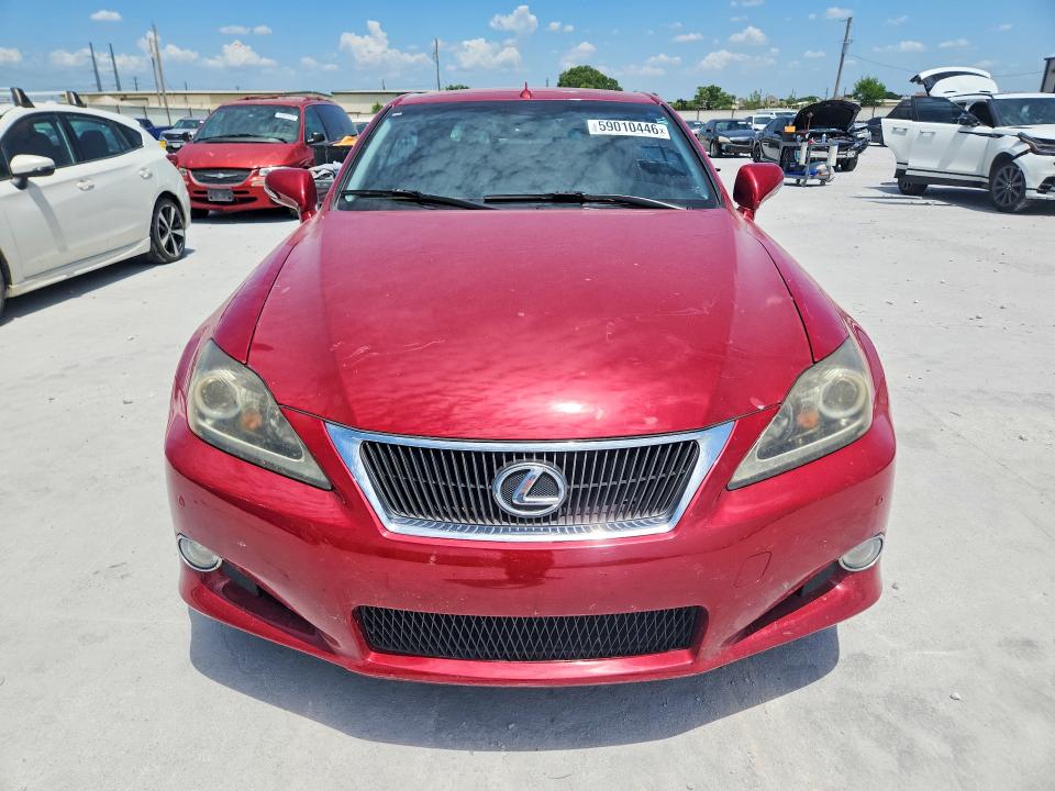 2012 Lexus VIN JTHFF2C21C2522886 COPART salvage auction — MECHANICAL, Tx - Salvage Vehicle Title, sold $625 on 2026-07-28 (photo 5)