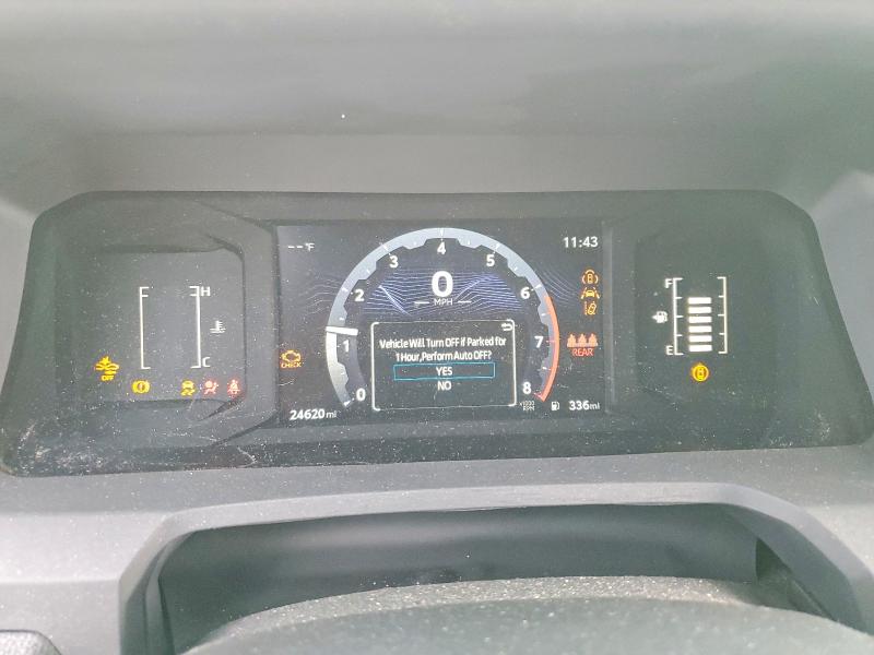 2025 Toyota Tacoma VIN 3TYLB5JN9ST076478 COPART salvage auction — FRONT END, FL - CERT OF TITLE SLVG REBUILDABLE, sold $17,000 on 2026-07-31 (photo 9)