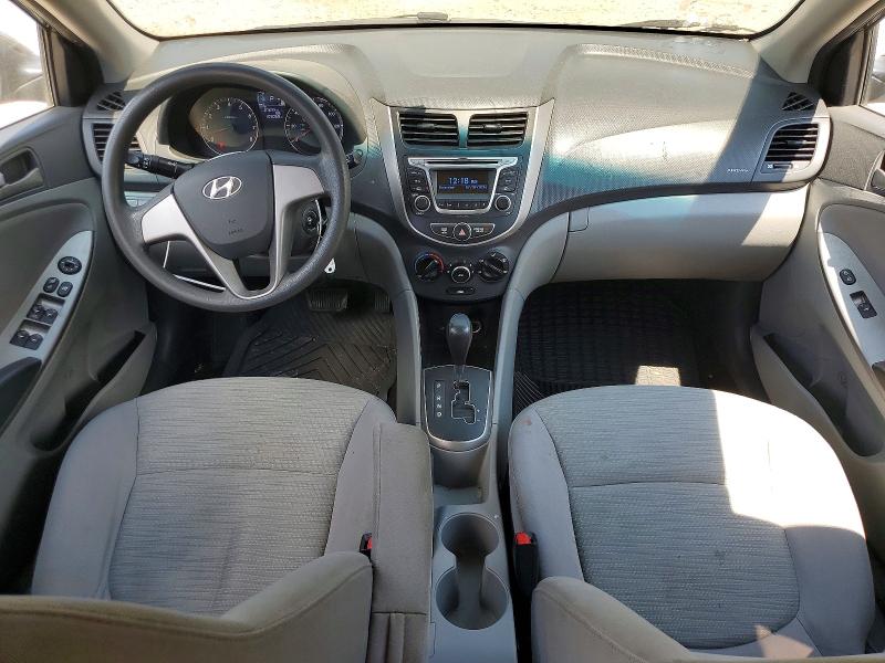 2017 Hyundai Accent VIN KMHCT4AE8HU352345 COPART salvage auction — MECHANICAL, Oh - Certificate Of Title, sold $500 on 2026-07-29 (photo 8)
