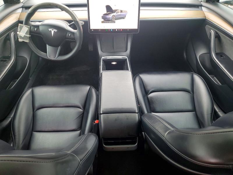 2023 Tesla Model 3 VIN 5YJ3E1EA0PF434596 COPART salvage auction — FRONT END, Fl - Cert Of Title Slvg Rebuildable (P), sold $11,600 on 2026-09-10 (photo 8)
