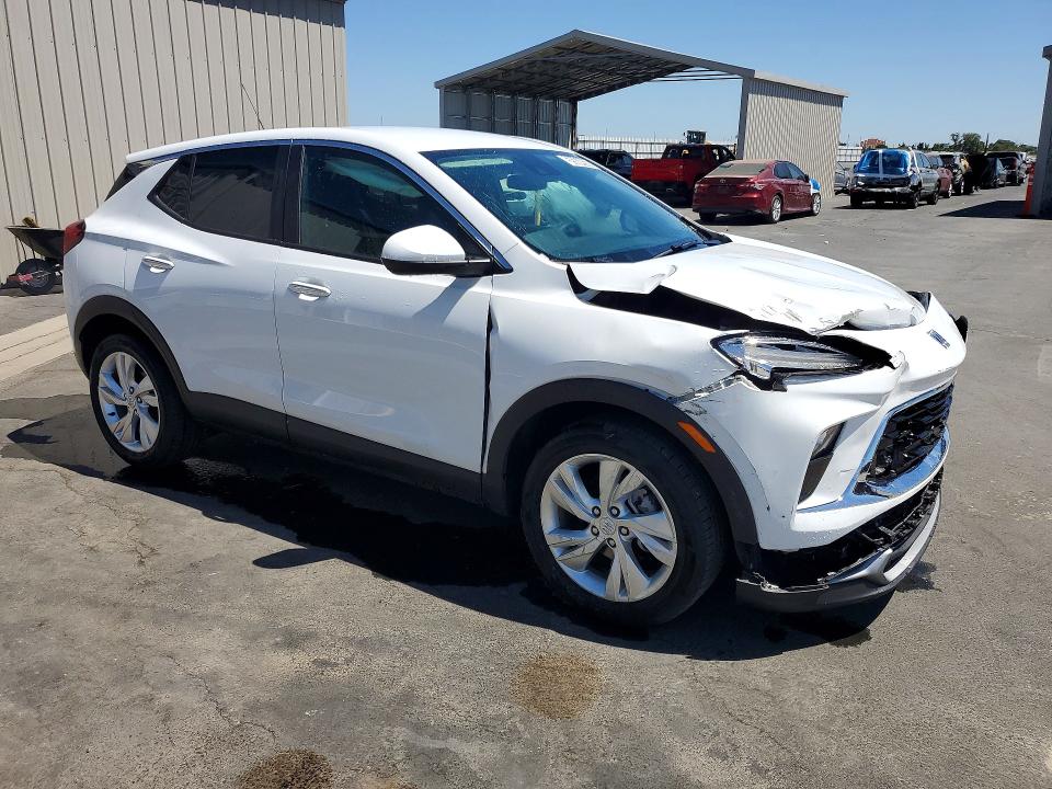 2025 Buick Encore gx VIN KL4AMBSL1SB215688 COPART salvage auction — FRONT END, Ca - Salvage Certificate, sold $2,350 on 2026-07-27 (photo 4)