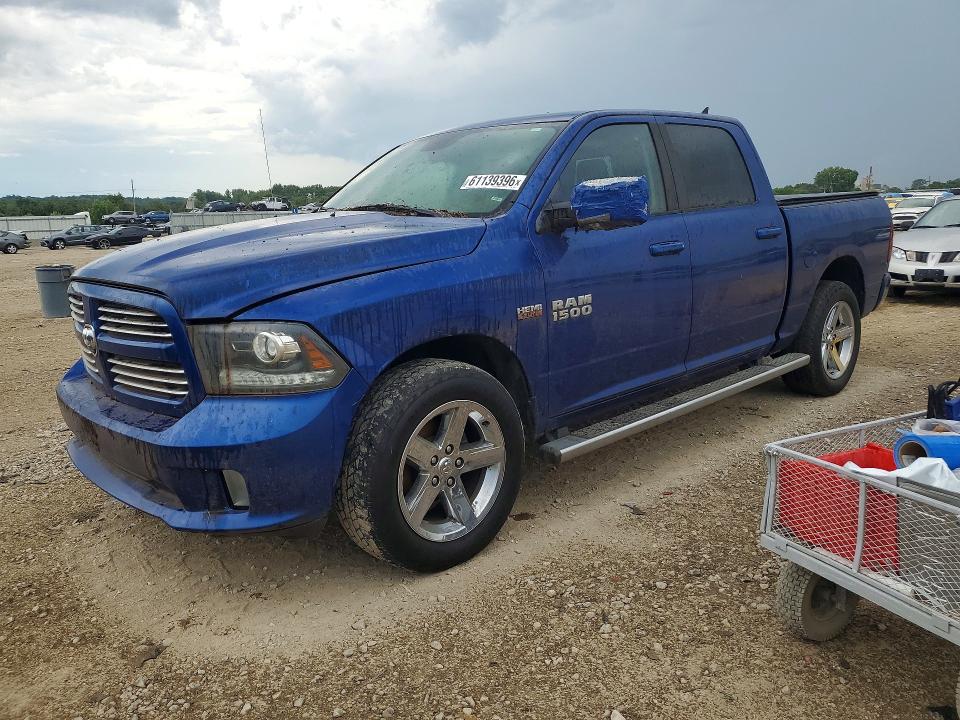 2014 Ram 1500 VIN 1C6RR7MT3ES277285 COPART salvage auction — WATER/FLOOD, MO - DEALER ONLY CLEAN TITLE, sold $1,650 on 2026-07-28 (photo 1)