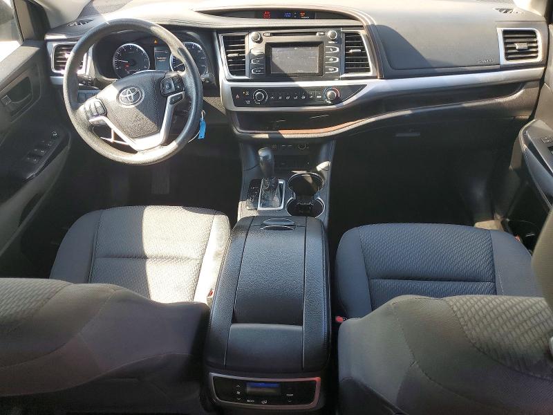2019 Toyota Highlander VIN 5TDZZRFH8KS356906 COPART salvage auction — REAR END, Nc - Dealer Only Clean Title (P), sold $10,500 on 2026-07-30 (photo 8)