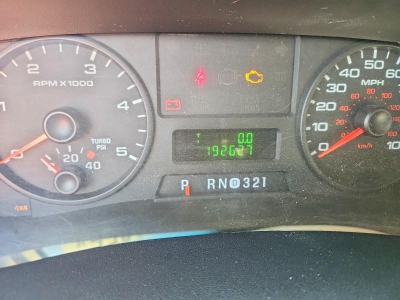 2005 Ford F-350 super duty VIN 1FTWW33P45EA59968 COPART salvage auction — FRONT END, Oh - Cert Of Ttl-Reblt Slvg, Flood, sold $7,100 on 2026-07-22 (photo 9)