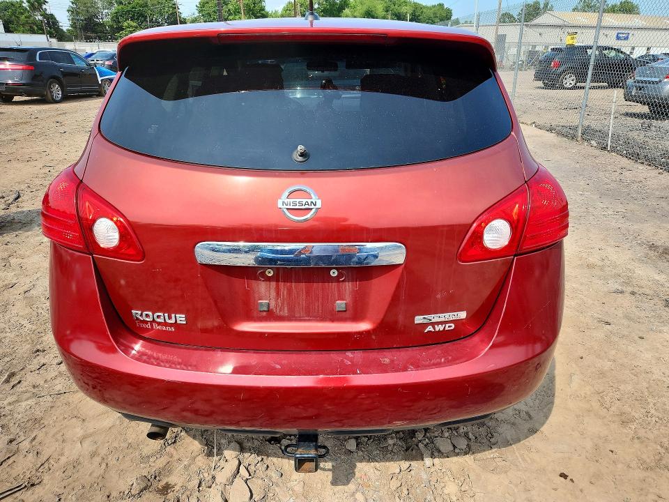 2013 Nissan Rogue VIN JN8AS5MV2DW125364 COPART salvage auction — FRONT END, Pa - Certificate Of Salvage, sold $550 on 2026-07-27 (photo 6)