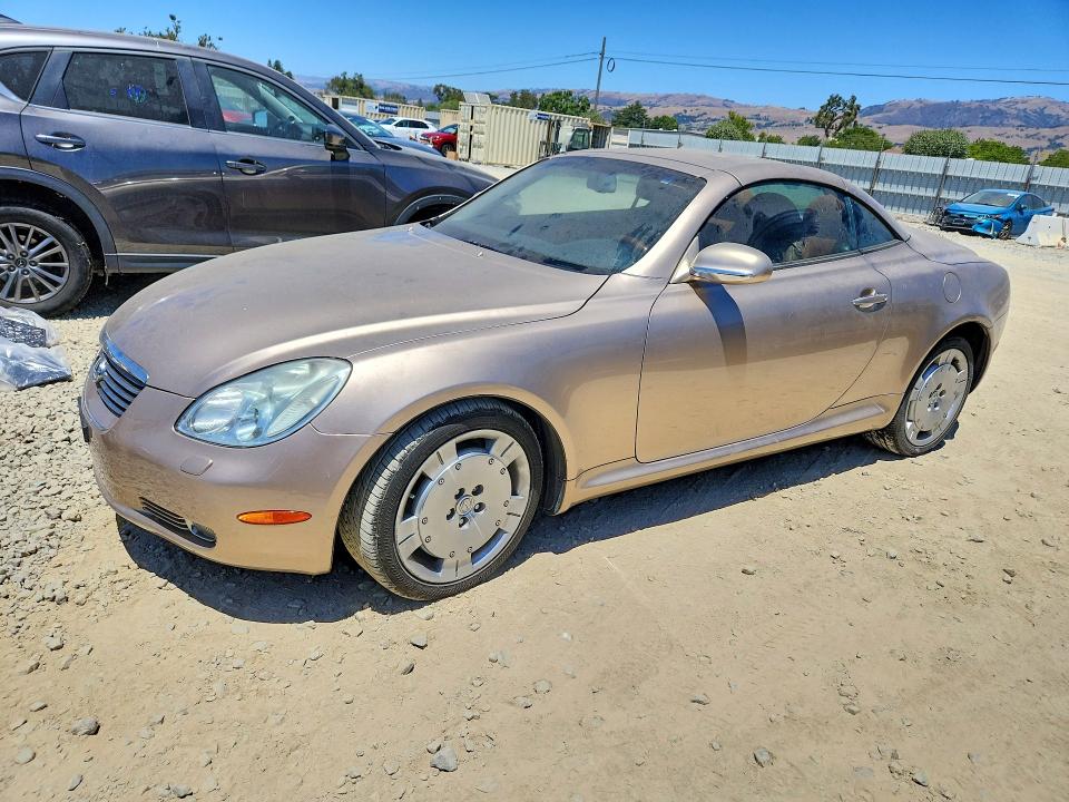 2002 Lexus Sc VIN JTHFN48Y920005924 COPART salvage auction — MINOR DENT/SCRATCHES, Ca - Certificate Of Title, sold $375 on 2026-07-21 (photo 1)