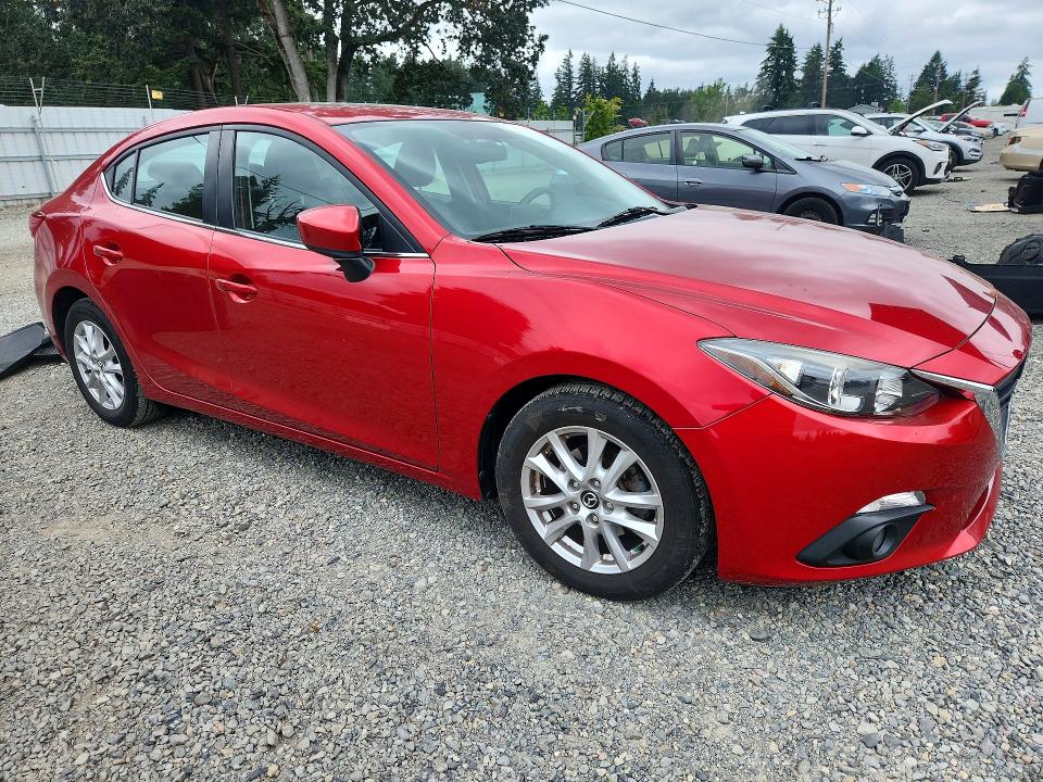 2016 Mazda 3 VIN JM1BM1X78G1300282 COPART salvage auction — FRONT END, Wa - Bill Of Sale, sold $2,150 on 2026-07-28 (photo 4)