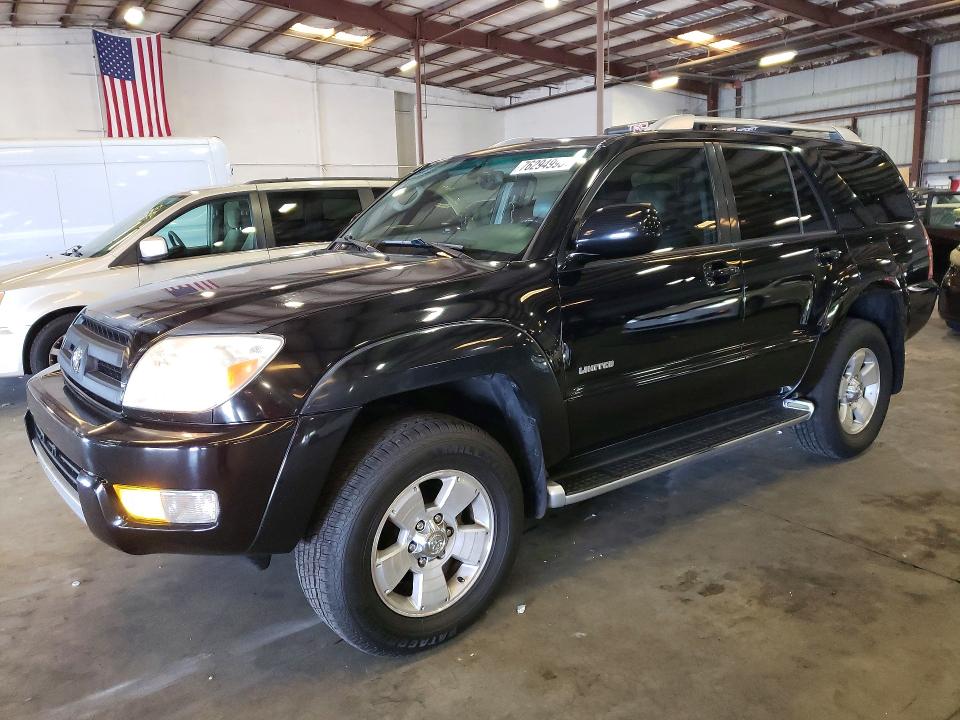 2003 Toyota 4runner VIN JTEZU17R730008120 COPART salvage auction — SIDE, FL - CERT OF TITLE SLVG REBUILDABLE, sold $2,900 on 2026-07-13 (photo 1)