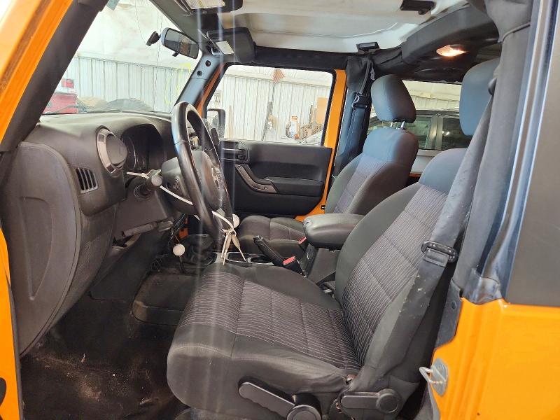 2012 Jeep Wrangler / VIN 1C4AJWAGXCL119788 COPART salvage auction — REAR END, Wi - Certificate Of Title, sold $2,900 on 2026-07-27 (photo 7)