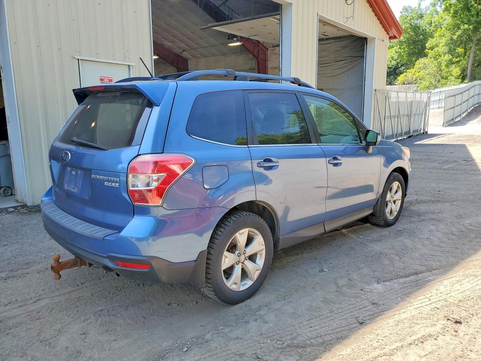 2015 Subaru Forester VIN JF2SJAKCXFH428902 COPART salvage auction — MECHANICAL, Vt - Certificate Of Title, sold $225 on 2026-07-27 (photo 3)