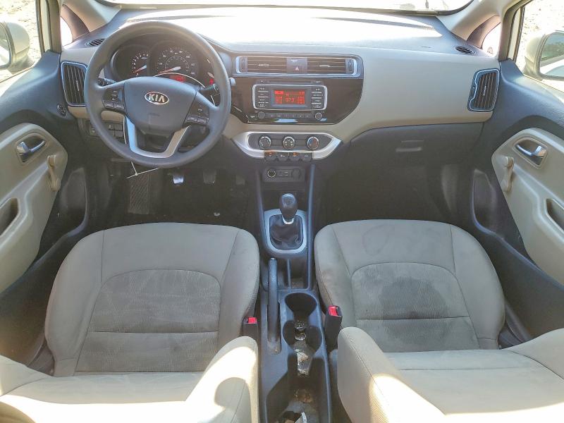 2016 Kia Rio VIN KNADM4A34G6688112 COPART salvage auction — MECHANICAL, VA - CERTIFICATE OF TITLE, sold $275 on 2026-07-28 (photo 8)