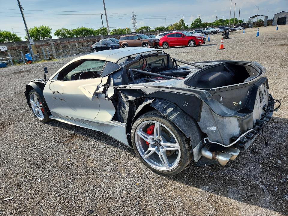2022 Chevrolet Corvette stingray VIN 1G1YA2D43N5110973 COPART salvage auction — STRIPPED, FL - CERT OF TITLE SLVG REBUILDABLE, sold $16,100 on 2026-09-03 (photo 2)