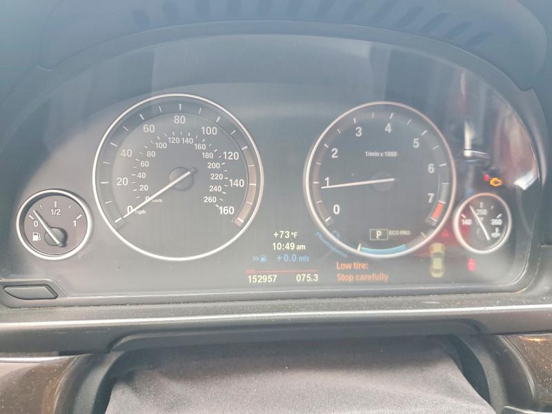 2012 BMW 5er VIN WBAXH5C50CDW08543 COPART salvage auction — FRONT END, Ny - Mv-907A Salvage Certificate, sold $450 on 2026-08-03 (photo 9)
