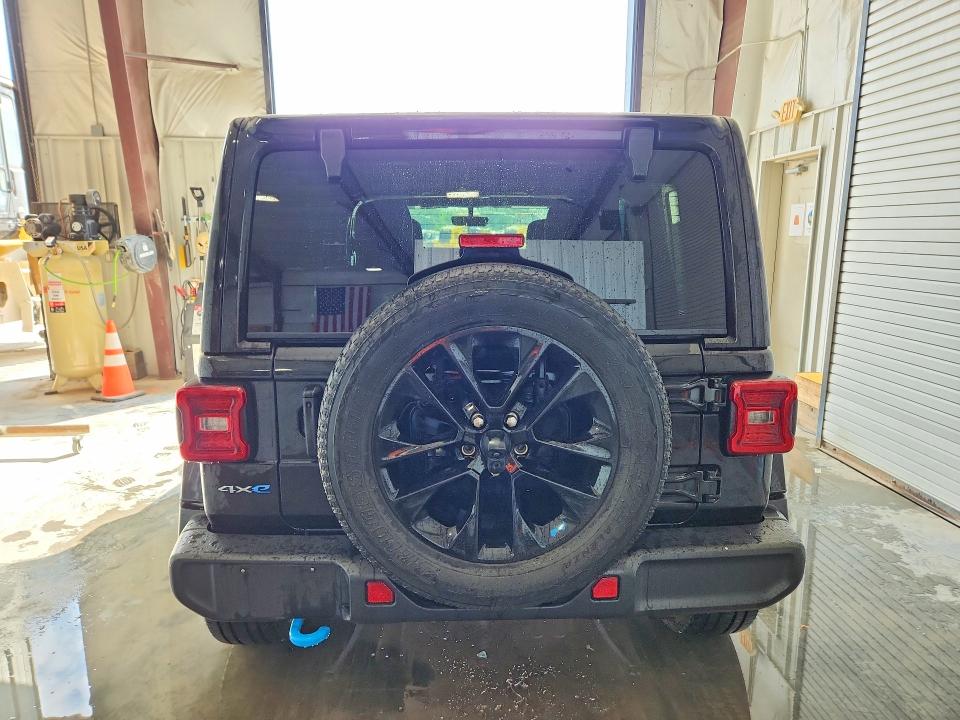2022 Jeep Wrangler unlimited VIN 1C4JJXP63NW153285 COPART salvage auction — MINOR DENT/SCRATCHES, Il - Certificate Of Title, sold $7,400 on 2026-07-30 (photo 6)