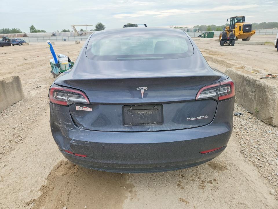 2020 Tesla Model 3 VIN 5YJ3E1EC7LF586225 COPART salvage auction — REAR END, Mo - Dealer Only Clean Title, sold $5,600 on 2026-07-30 (photo 6)