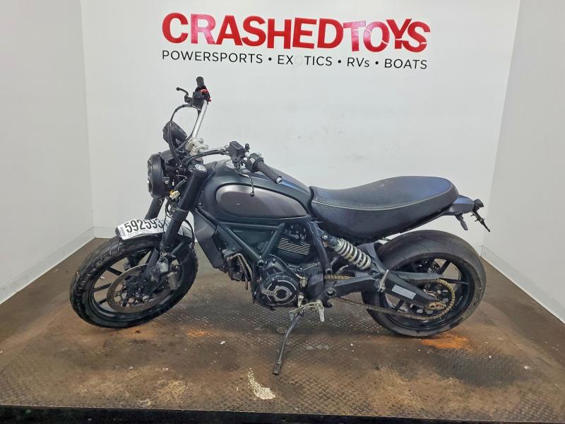 2020 Ducati Scrambler VIN ML0KAFPM6LT003344 COPART salvage auction — FRONT END, Mn - Cert Of Title-Prior Salvage, sold $625 on 2026-07-30 (photo 3)