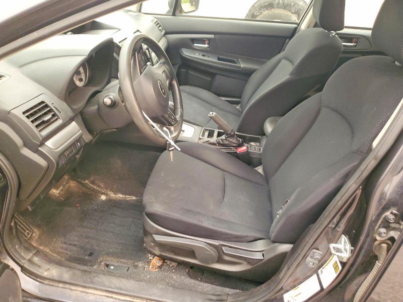 2012 Subaru Impreza VIN JF1GPAC69CH226775 COPART salvage auction — ENGINE BURN, Ny - Mv-907A Salvage Certificate, sold $400 on 2026-07-27 (photo 7)