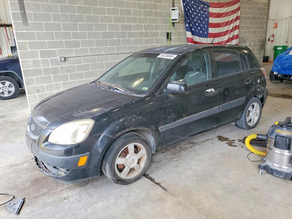 2006 Kia Rio VIN KNADE163566060286 COPART salvage auction — FRONT END, MO - CERTIFICATE OF TITLE, sold $425 on 2026-08-01 (photo 1)