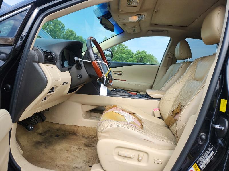 2010 Lexus Rx 450h VIN JTJBC1BA8A2010290 COPART salvage auction — FRONT END, MD - CERTIFICATE OF TITLE, sold $2,000 on 2026-07-30 (photo 7)