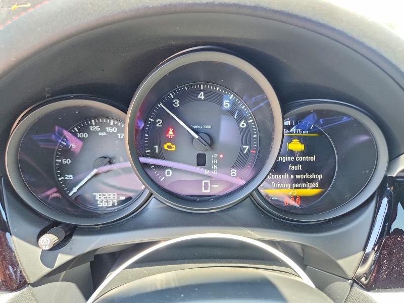 2023 Porsche Macan VIN WP1AA2A52PLB21093 COPART salvage auction — FRONT END, CA - SALVAGE CERTIFICATE, sold $24,600 on 2026-08-25 (photo 9)