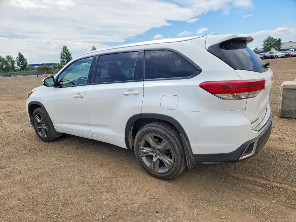 2017 Toyota Highlander VIN 5TDDZRFH8HS358139 COPART salvage auction — FRONT END, AB - BOS - ACTIVE, sold $14,600 on 2026-07-14 (photo 2)