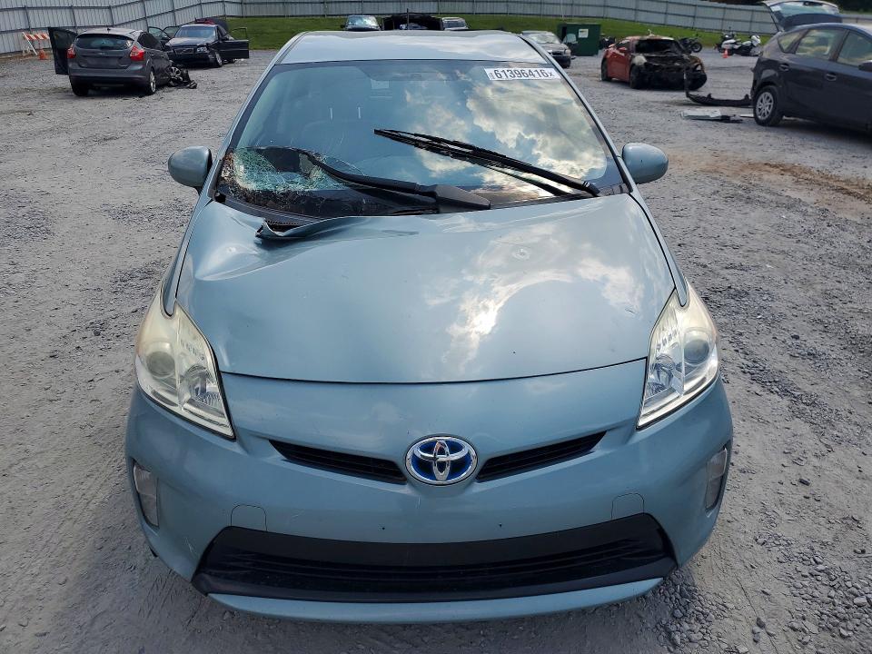 2014 Toyota Prius VIN JTDKN3DU7E1735147 COPART salvage auction — ALL OVER, NC - DLR ONLY-CLEAN/OVER 25% DAMAGE, sold $475 on 2026-07-29 (photo 5)