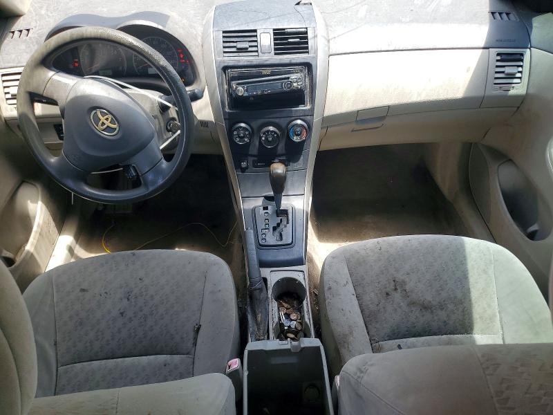 2009 Toyota Corolla VIN JTDBL40E99J032536 COPART salvage auction — FRONT END, Sc - Cert Of Title-Salvage, sold $500 on 2026-07-31 (photo 8)