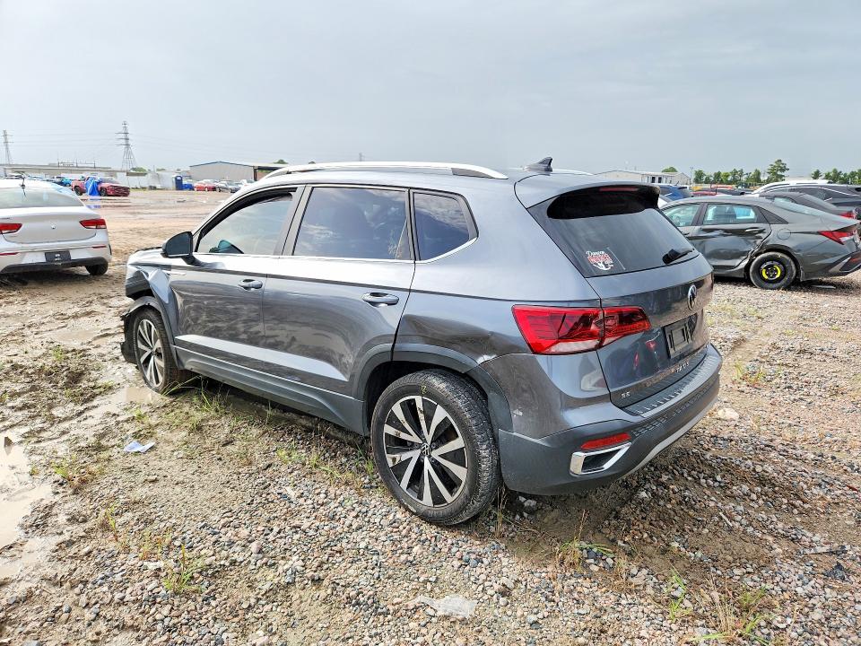 2022 Volkswagen Taos VIN 3VVWX7B21NM044432 COPART salvage auction — FRONT END, Tx - Salvage Vehicle Title, sold $2,100 on 2026-07-31 (photo 2)