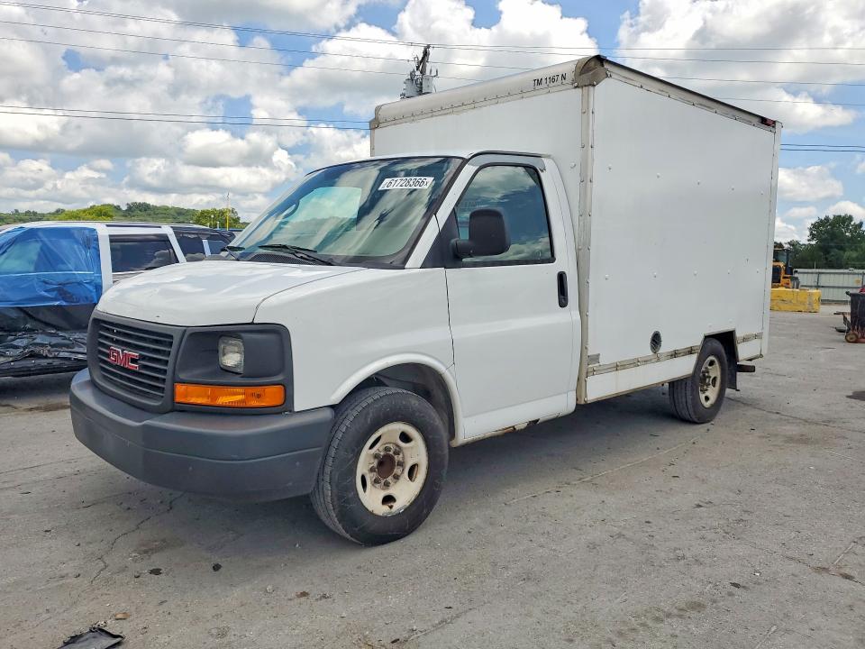 2011 Gmc Savana VIN 1GDY72BA4B1903213 COPART salvage auction — FRONT END, GA - CERT OF TITLE-SALVAGE, sold $550 on 2026-07-24 (photo 1)