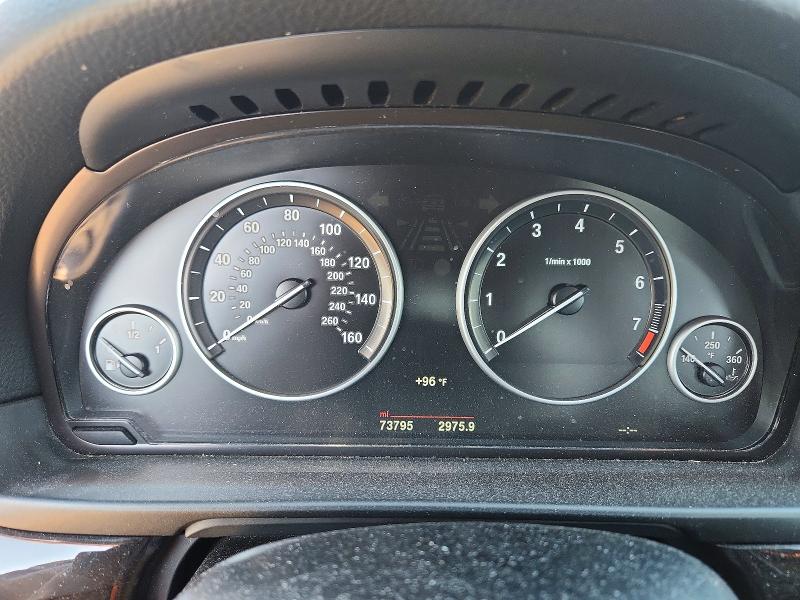 2015 BMW 5er VIN WBA5B3C52FD545480 COPART salvage auction — FRONT END, Wi - Certificate Of Title, sold $6,200 on 2026-08-04 (photo 9)