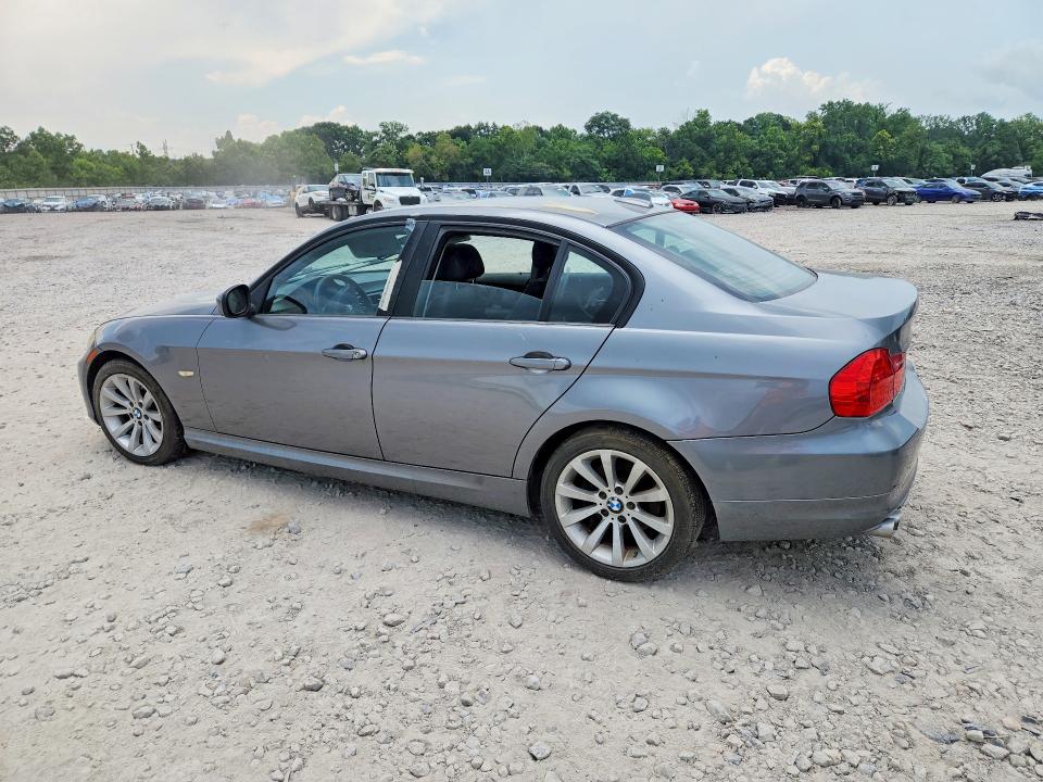 2011 BMW 3 series VIN WBAPH5C58BA445947 COPART salvage auction — WATER/FLOOD, AL - CERTIFICATE OF TITLE, sold $175 on 2026-07-21 (photo 2)
