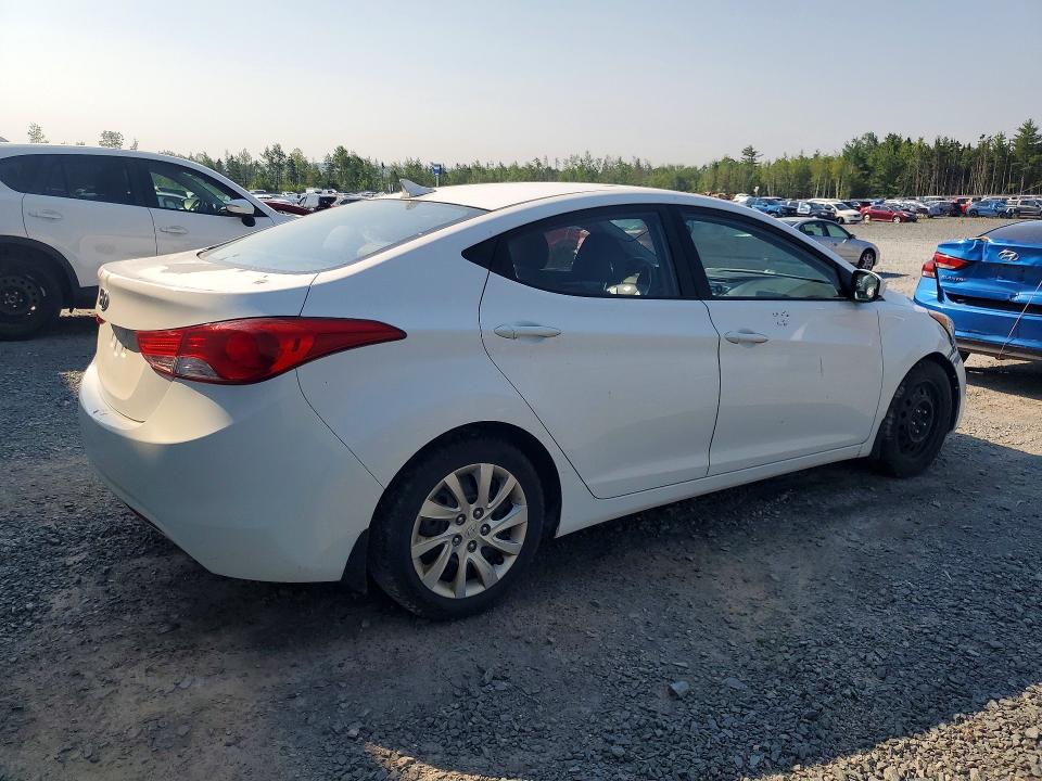 2013 Hyundai VIN 5NPDH4AE3DH330607 COPART salvage auction — FRONT END, NS - CERT OF REGISTRATION, sold $500 on 2026-07-09 (photo 3)