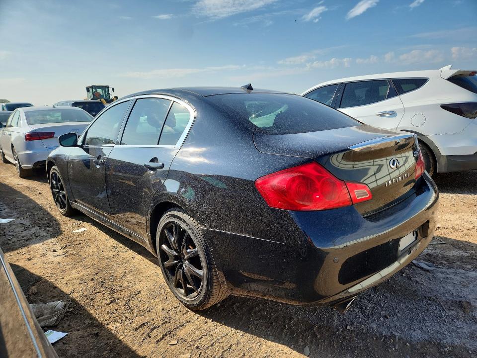 2012 Infiniti G VIN JN1CV6ARXCM681024 COPART salvage auction — WATER/FLOOD, Il - Certificate Of Title, sold $450 on 2026-07-16 (photo 2)
