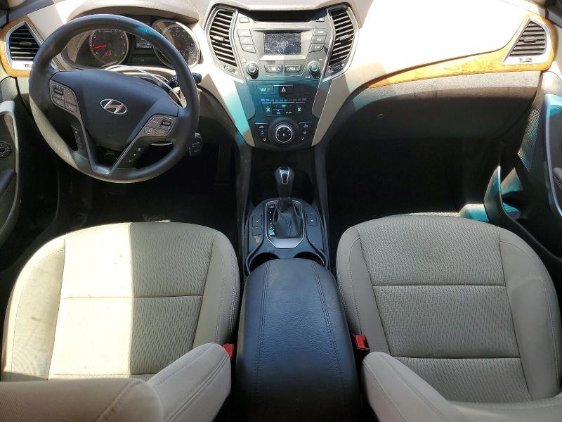 2016 Hyundai Santa fe VIN 5XYZU3LB9GG371494 COPART salvage auction — REAR END, Az - Cert Of Title - Salvage, sold $2,750 on 2026-07-14 (photo 8)
