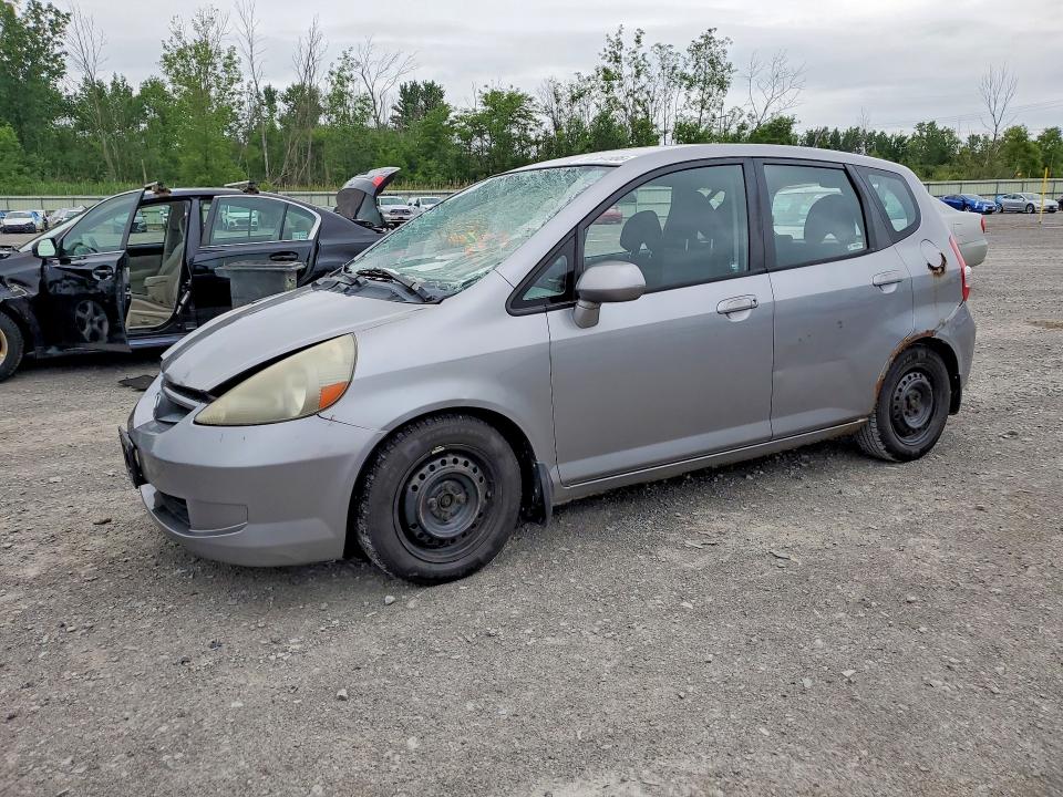 2008 Honda Fit VIN JHMGD37488S005491 COPART salvage auction — ROOF, Ny - Mv-907A Salvage Certificate, sold $225 on 2026-07-20 (photo 1)