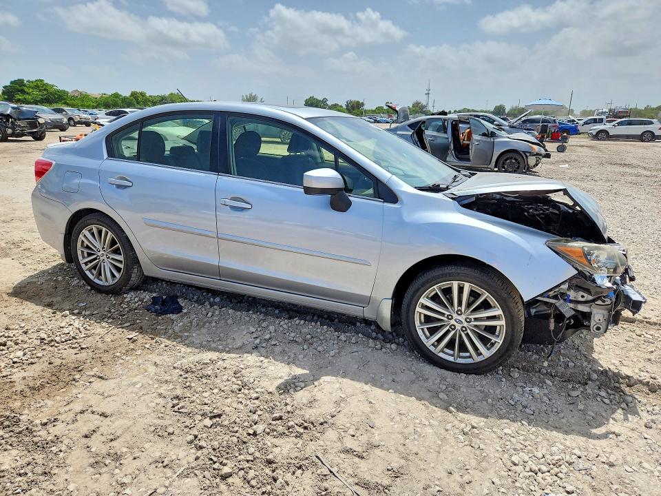 2016 Subaru Impreza VIN JF1GJAF64GH010433 COPART salvage auction — FRONT END, Fl - Cert Of Title Slvg Rebuildable, sold $1,400 on 2026-07-16 (photo 4)