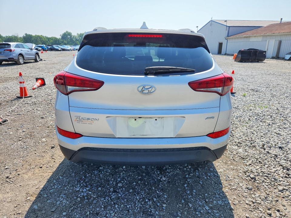 2018 Hyundai Tucson VIN KM8J3CA42JU693240 COPART salvage auction — MECHANICAL, Oh - Certificate Of Title, sold $3,250 on 2026-07-31 (photo 6)