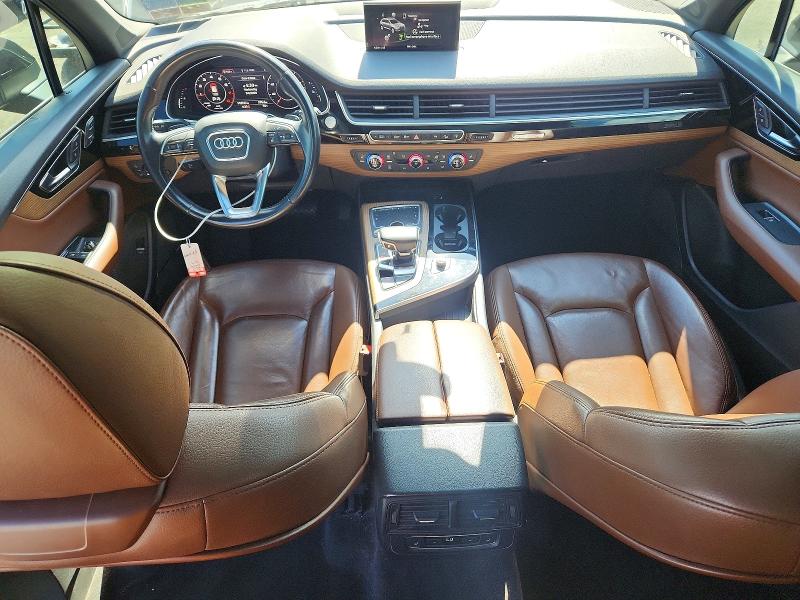 2017 Audi Q7 VIN WA1LHAF79HD043153 COPART salvage auction — FRONT END, Pa - Certificate Of Salvage, sold $8,200 on 2026-07-17 (photo 8)