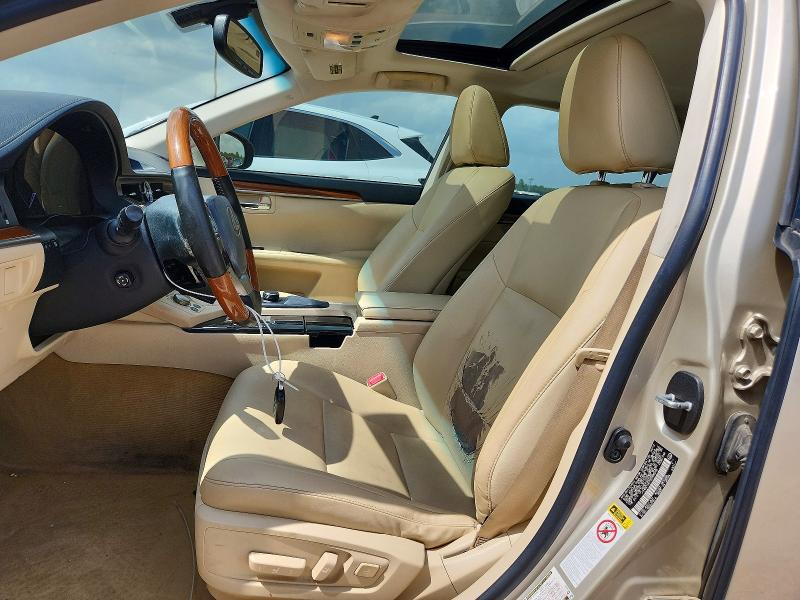 2013 Lexus Es 300h VIN JTHBW1GG7D2008248 COPART salvage auction — NORMAL WEAR, Tx - Certificate Of Title, sold $1,400 on 2026-07-30 (photo 7)