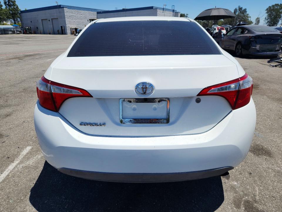 2016 Toyota VIN 5YFBURHE9GP467001 COPART salvage auction — FRONT END, CA - SALVAGE CERTIFICATE, sold $150 on 2026-07-21 (photo 6)