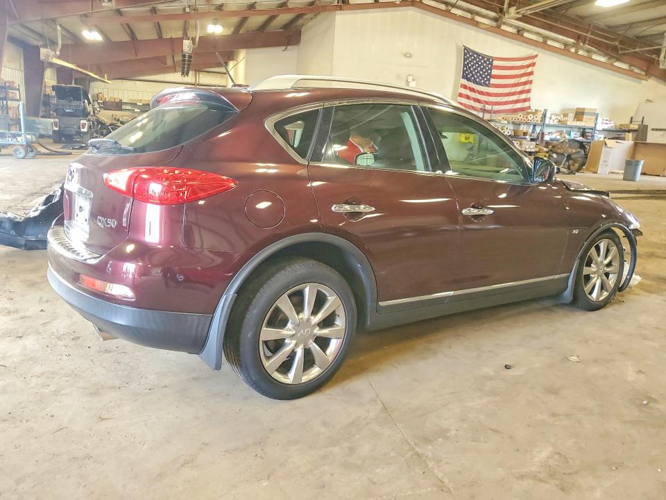 2015 Infiniti Qx50 VIN JN1BJ0HR5FM772619 COPART salvage auction — FRONT END, Mi - Certificate Of Title, sold $200 on 2026-07-31 (photo 3)