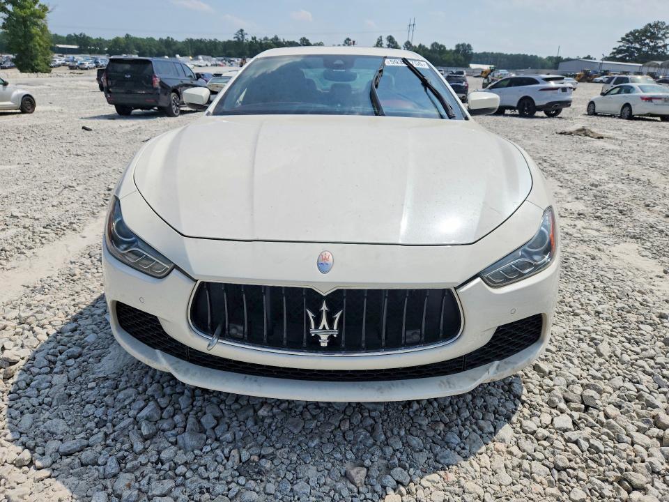 2017 Maserati Ghibli VIN ZAM57RSS1H1212749 COPART salvage auction — MINOR DENT/SCRATCHES, Ga - Cert Of Title-Manufctr Buyback (P), sold $4,700 on 2026-07-20 (photo 5)