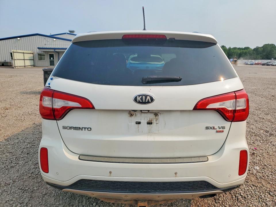 2014 Kia Sorento VIN 5XYKWDA76EG487653 COPART salvage auction — FRONT END, NY - MV-907A SALVAGE CERTIFICATE, sold $1,150 on 2026-07-20 (photo 6)