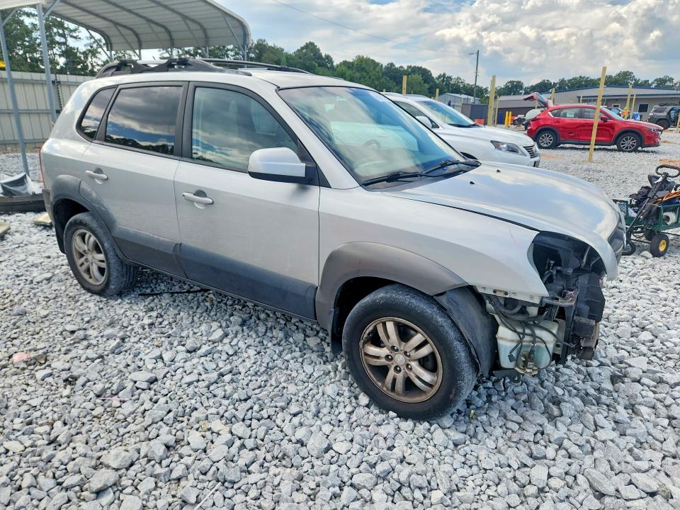 2008 Hyundai Tucson VIN KM8JN12D08U812717 COPART salvage auction — FRONT END, Ga - Cert Of Title-Salvage, sold $400 on 2026-07-30 (photo 4)