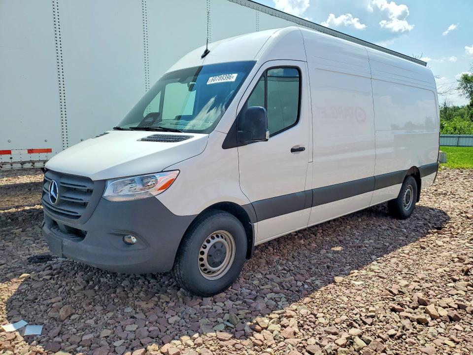 2025 Mercedes-benz Sprinter VIN W1Y4NCHY3ST195569 COPART salvage auction — MINOR DENT/SCRATCHES, Ny - Mv-907A Salvage Certificate, sold $20,000 on 2026-07-29 (photo 1)