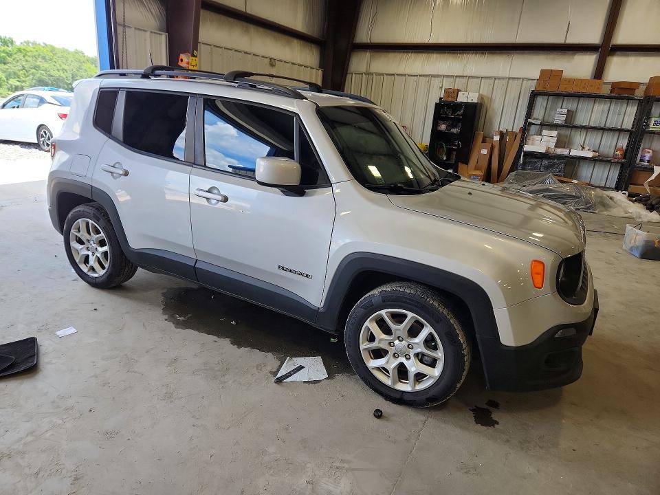 2018 Jeep Renegade VIN ZACCJABB3JPJ19961 COPART salvage auction — MINOR DENT/SCRATCHES, Ga - Certificate Of Title, sold $3,950 on 2026-08-11 (photo 4)