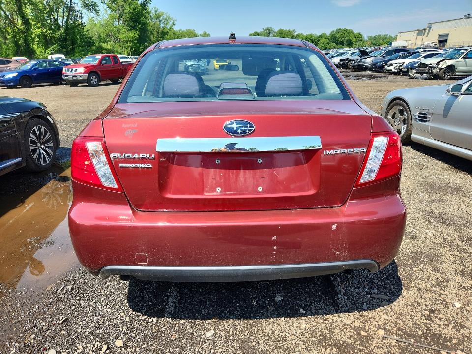 2010 Subaru Impreza VIN JF1GE6B69AH513082 COPART salvage auction — UNDERCARRIAGE, Ct - Certificate Of Title, sold $850 on 2026-07-07 (photo 6)
