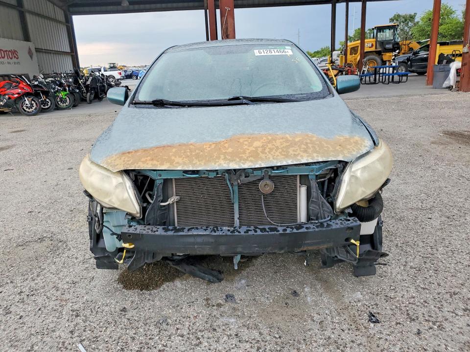 2009 Toyota Corolla VIN JTDBL40E89J031037 COPART salvage auction — FRONT END, Fl - Cert Of Title Slvg Rebuildable, sold $2,150 on 2026-07-31 (photo 5)